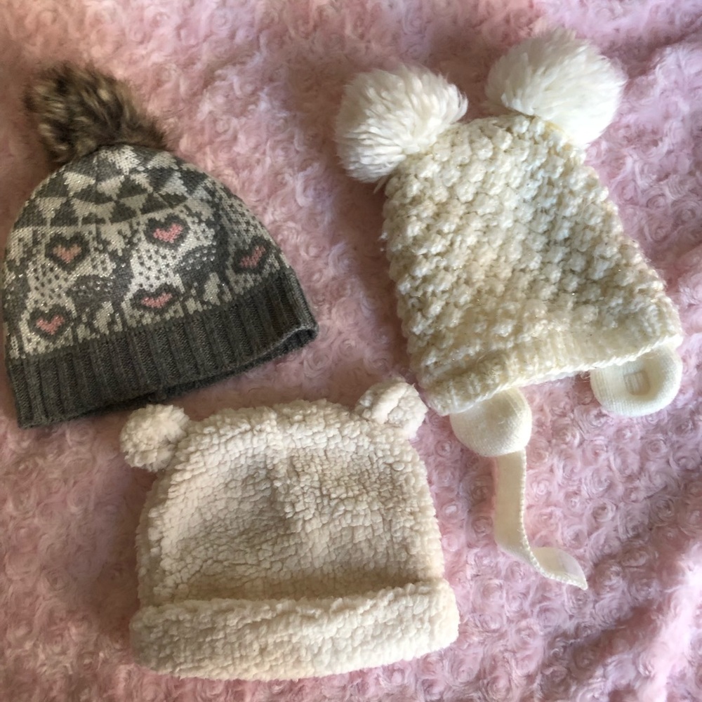 3 Beanie Hats